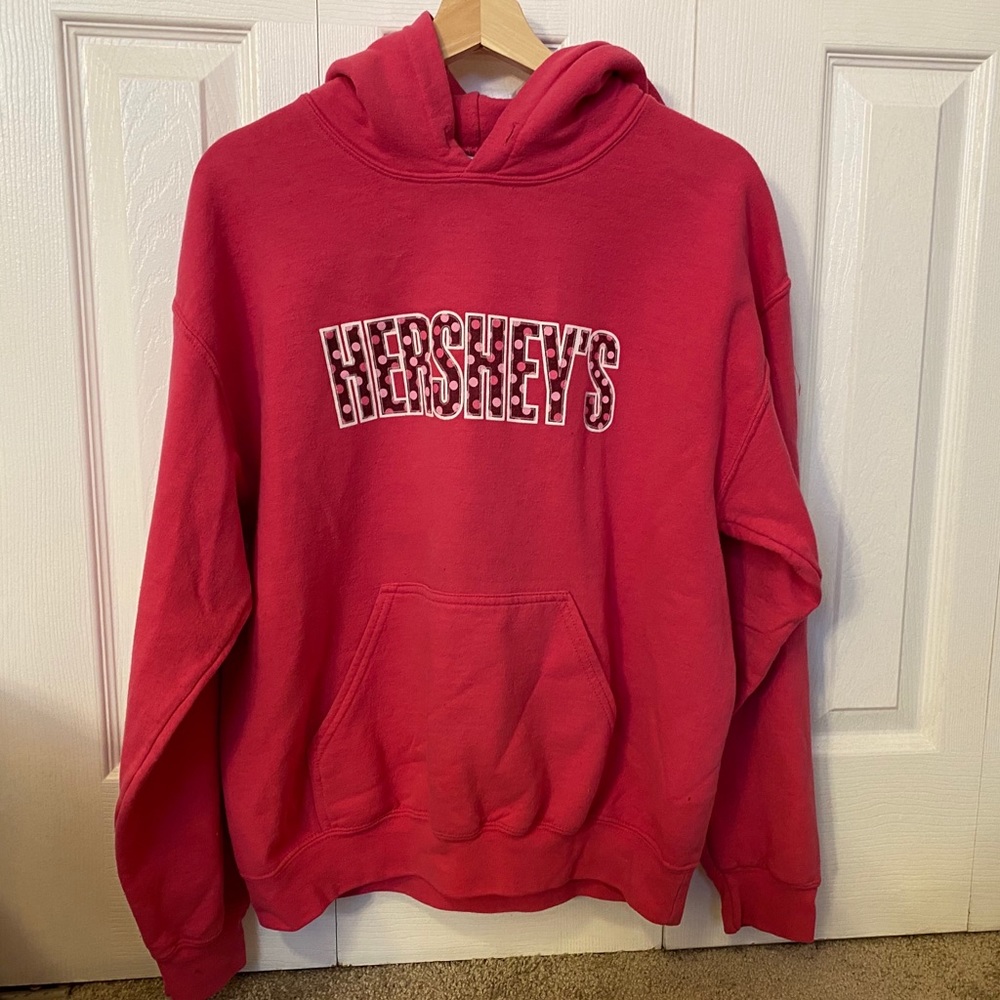 Hot pink Hershey hoodie